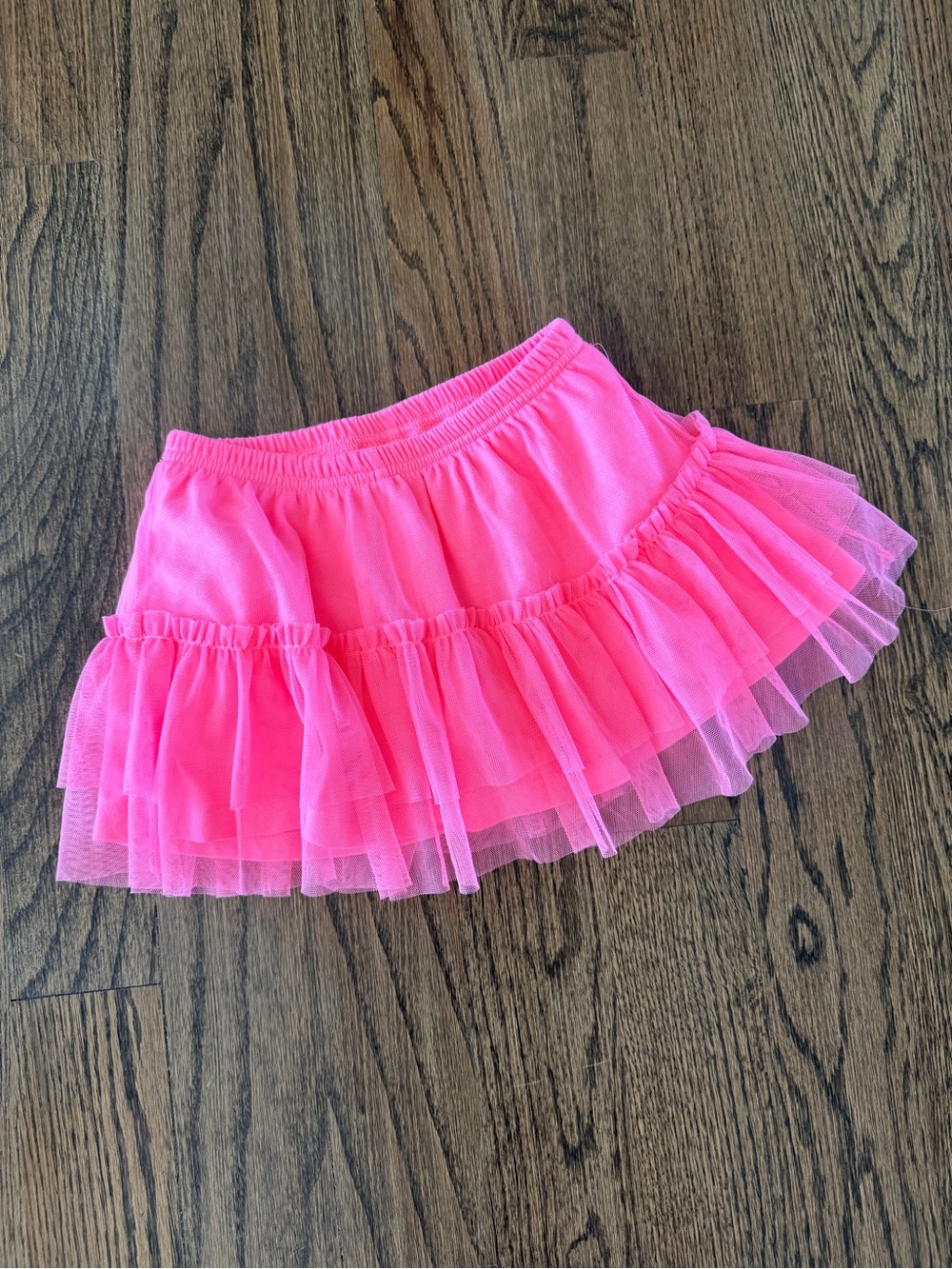Girls' Pink Tulle Tiered Skirt * New Condition- Worn Once 4T